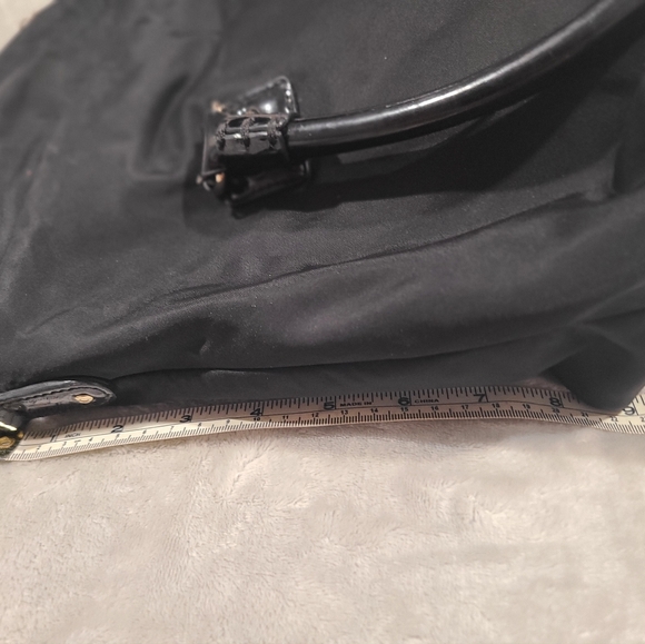 KATE SPADE  nylon/patent leather flap purse (double sections) - Picture 12 of 14